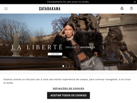 'gatabakana.com.br' screenshot