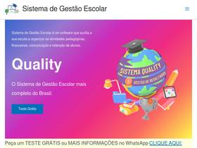 'sistemaquality.com.br' screenshot