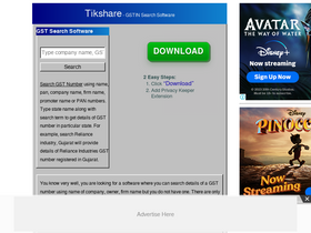 'tikshare.com' screenshot