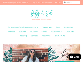 shopbodyandsol.com homepage screenshot
