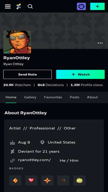 ryanottley.deviantart.com