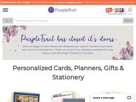 'purpletrail.com' screenshot