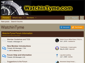 'watchintyme.com' screenshot
