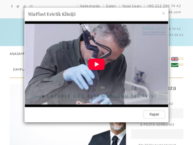'miaplastestetik.com' screenshot