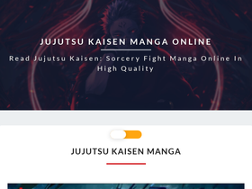 'readjujutsu.com' screenshot