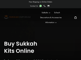 sukkahemporiumusa.com homepage screenshot