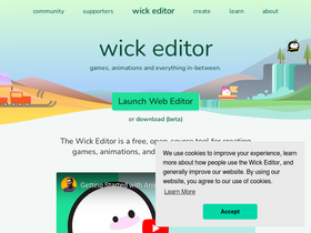 'wickeditor.com' screenshot