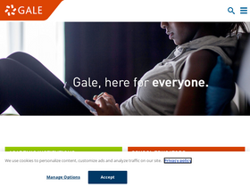 'gale.com' screenshot