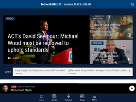 'newstalkzb.co.nz' screenshot