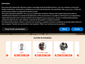 'alidicarta.it' screenshot