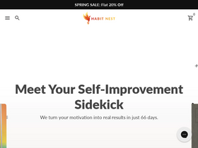 'habitnest.com' screenshot