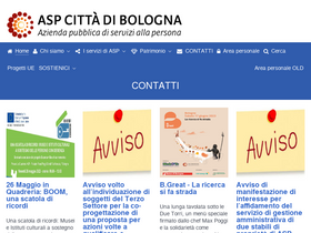 'aspbologna.it' screenshot