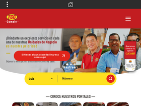 'tcc.com.co' screenshot