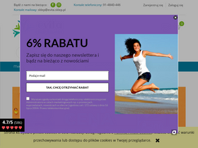 'evita.sklep.pl' screenshot