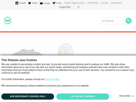 'gleif.org' screenshot