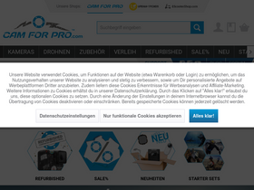 'camforpro.com' screenshot