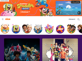 'nick.com' screenshot