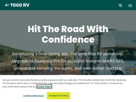 'togorv.com' screenshot