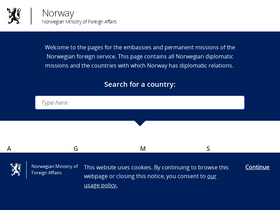'norway.no' screenshot