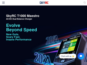 'skyrc.com' screenshot