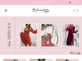 8twenty3boutique.com homepage screenshot