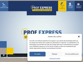 'profexpress.com' screenshot