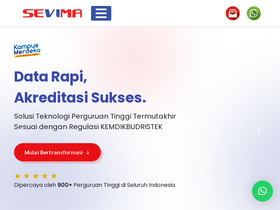 'sevima.com' screenshot