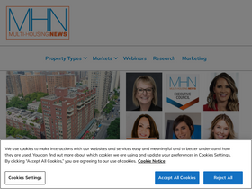 'multihousingnews.com' screenshot