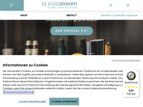 'sodastream.de' screenshot