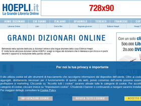 'grandidizionari.it' screenshot