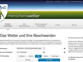 'menschenswetter.de' screenshot