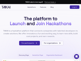 'taikai.network' screenshot