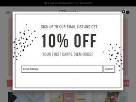 'carpediemplanners.com' screenshot