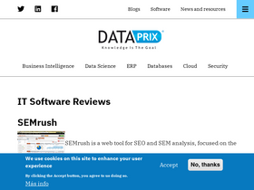 'dataprix.com' screenshot