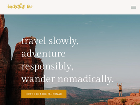 'bucketlistbri.com' screenshot