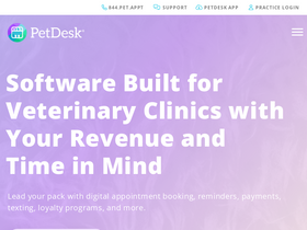 'petdesk.com' screenshot