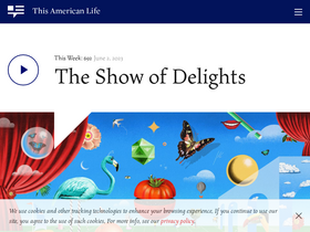 'thisamericanlife.org' screenshot