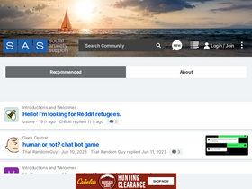 'socialanxietysupport.com' screenshot