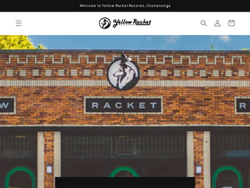 yellowracketcha.com homepage screenshot