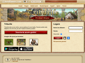 'triburile.ro' screenshot