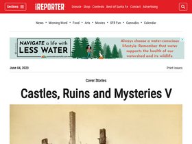 'sfreporter.com' screenshot