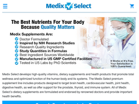 'medixselect.com' screenshot