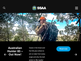 'ssaa.org.au' screenshot