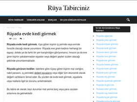 'ruyatabirciniz.com' screenshot