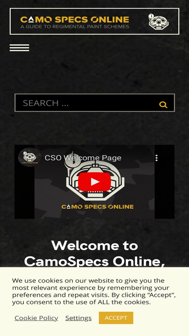 camospecs.com