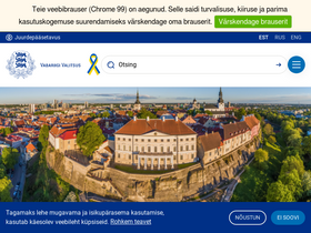 'valitsus.ee' screenshot