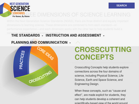 'nextgenscience.org' screenshot