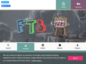 'ftbservers.com' screenshot
