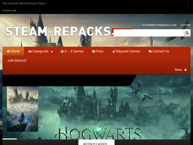 'steam-repacks.com' screenshot