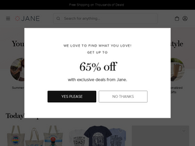 'jane.com' screenshot